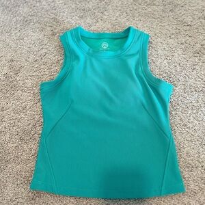 NWT Move Theology Teal Sleeveless Top Size S